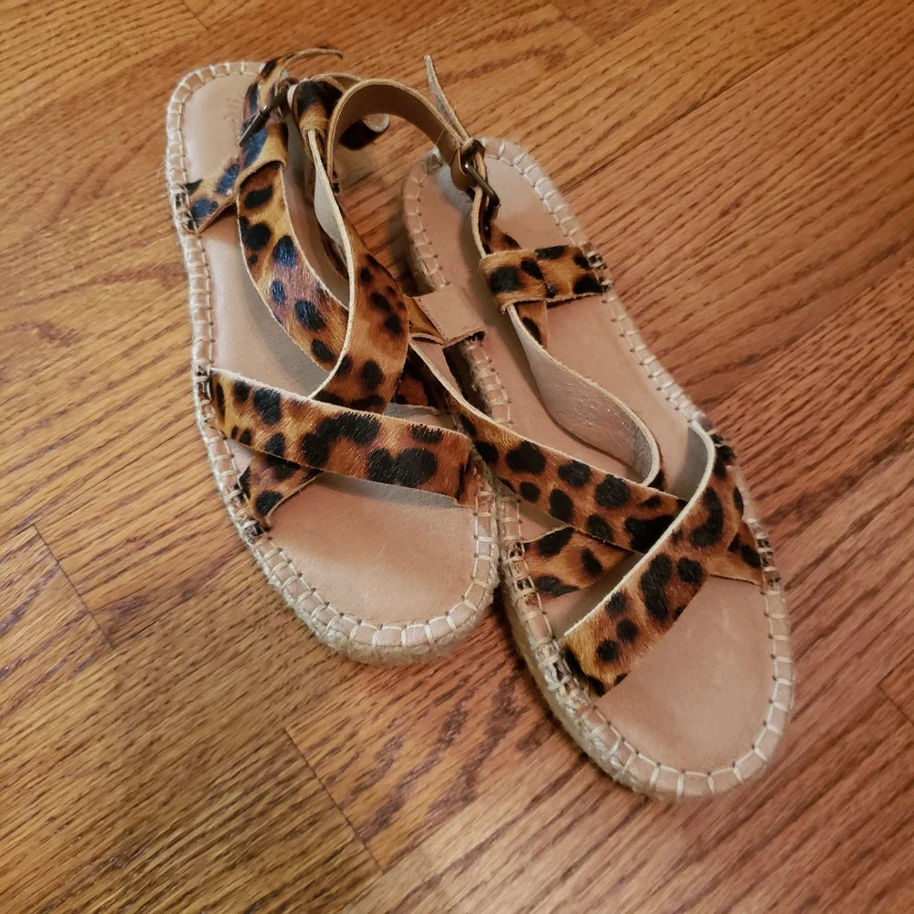 NWOT Madewell Malia Espadrille Sandal